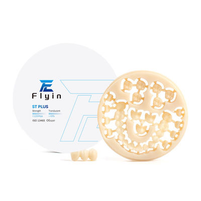 شراء ST PLUS كتل الزركونيا الشفافة لتاج الأسنان معدات الأسنان 98Mm online manufacture