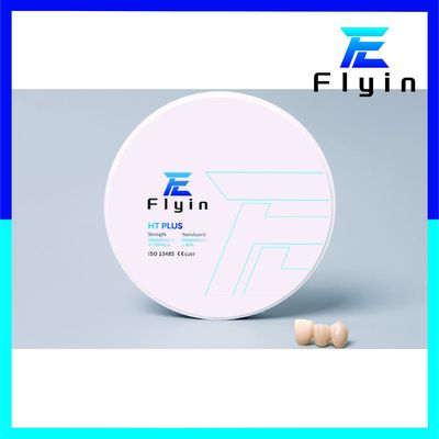 كتلة الزركونيا الأسنان HT-W 1350 MPa 98mm 95mm AG نظام زركونيا الأسنان القرص
